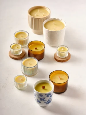 נרות שמן זית